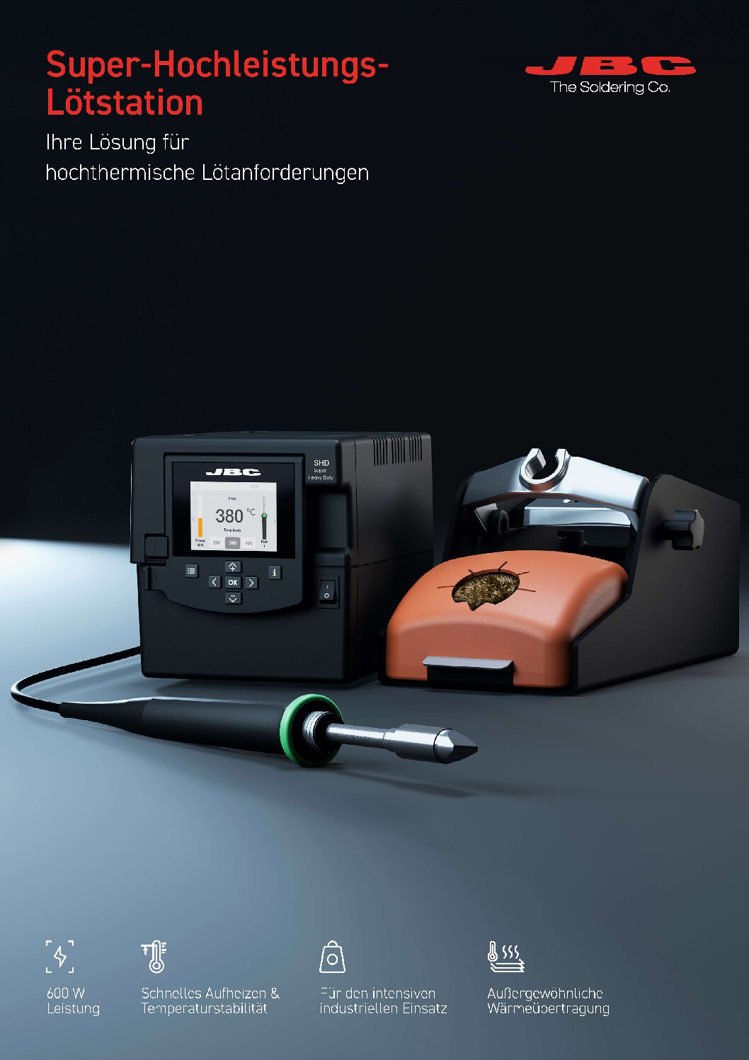 SHD – Super-Hochleistungs-Lötstation